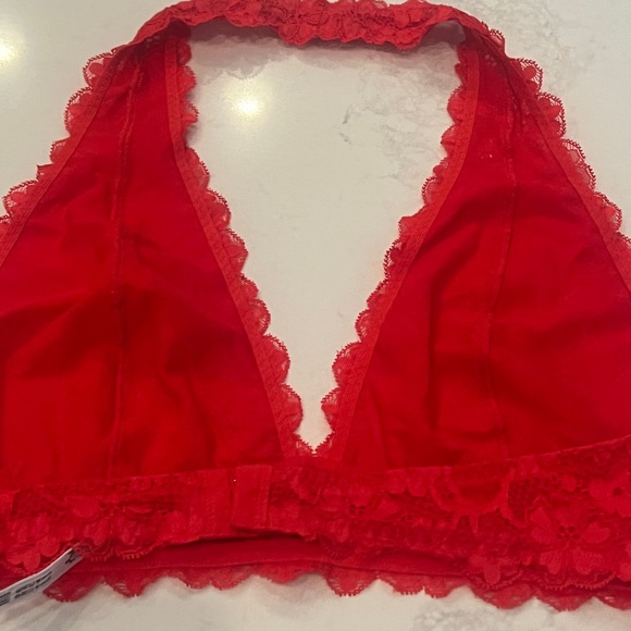 Free People Red Lace Bralette - Picture 6 of 6